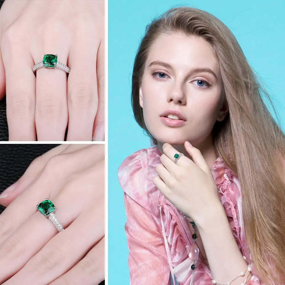 Emerald Radiance Ring
