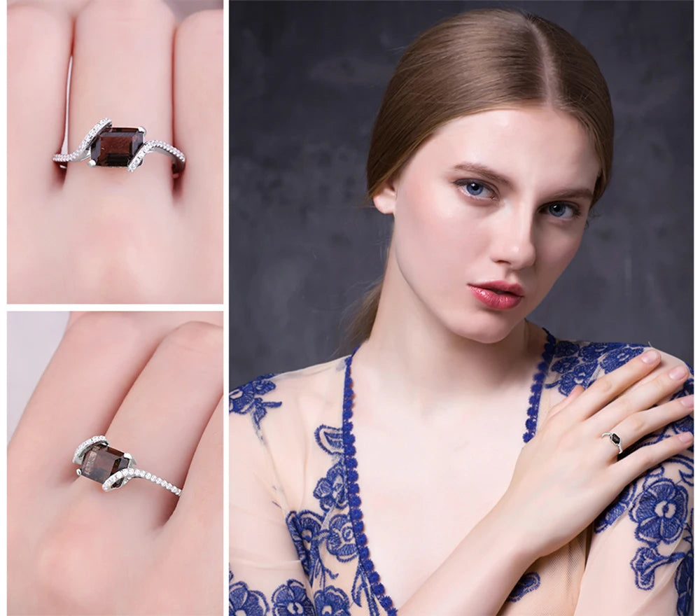 Midnight Square Ring