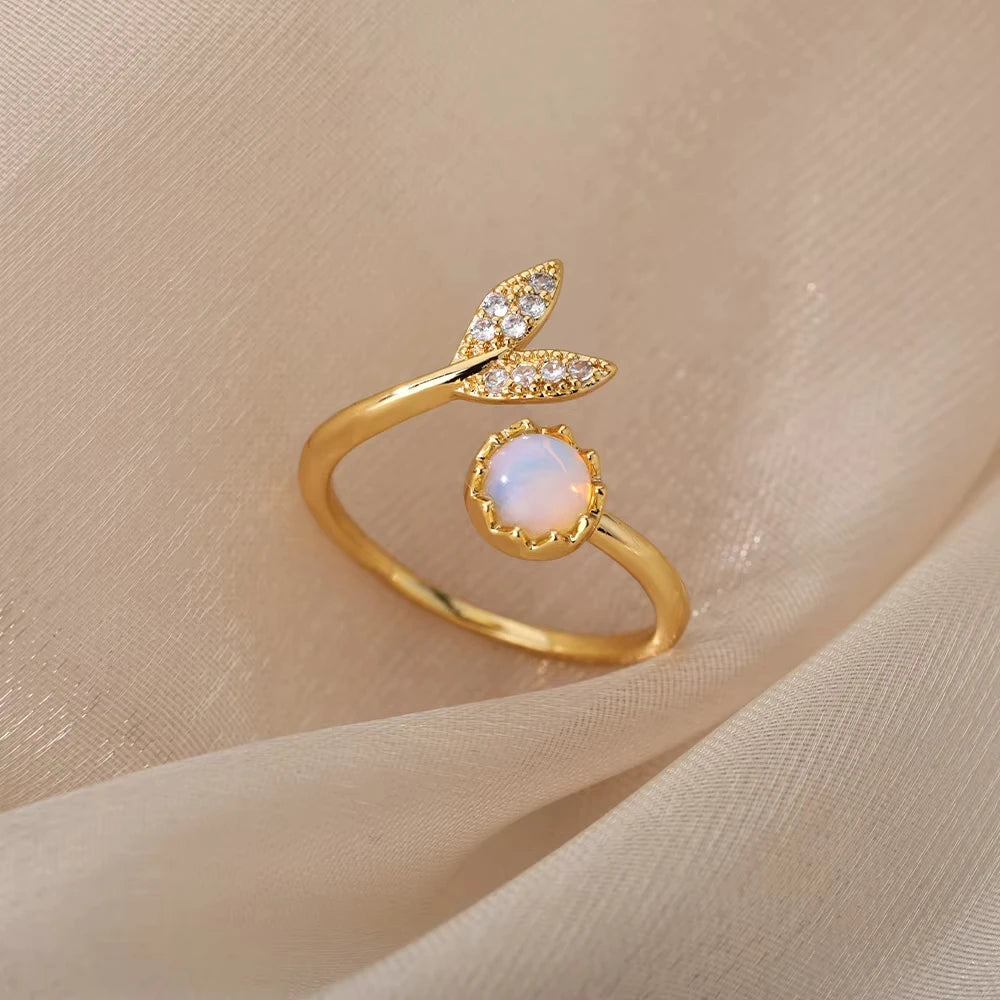 Golden Sun Aura Ring