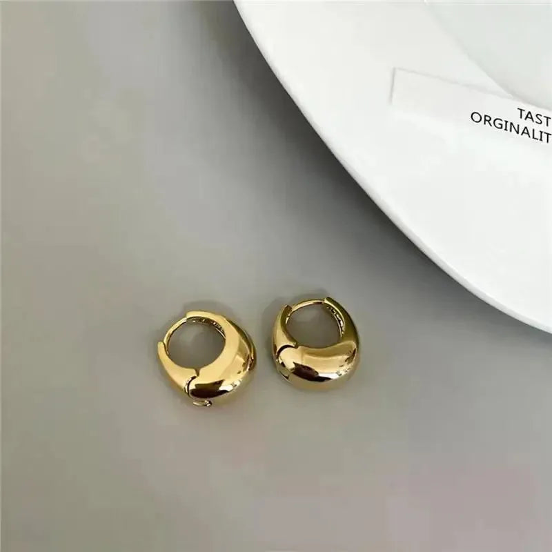Classic Gold Hoop Earrings