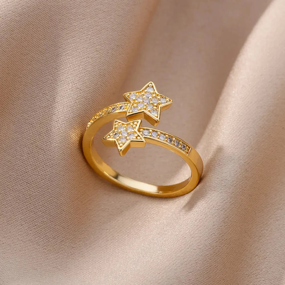 Golden Sun Aura Ring