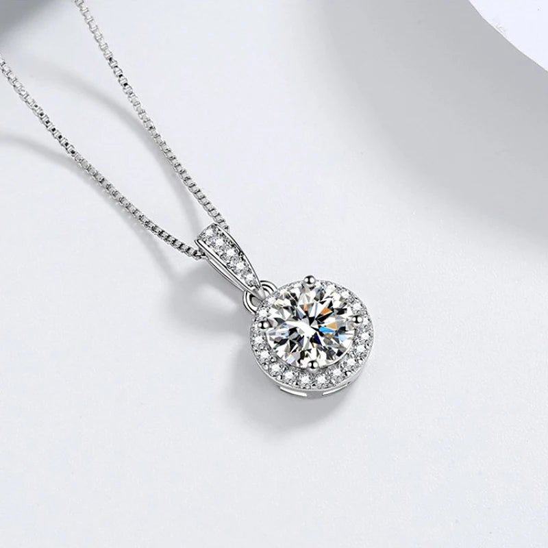 Radiant Solitaire Necklace