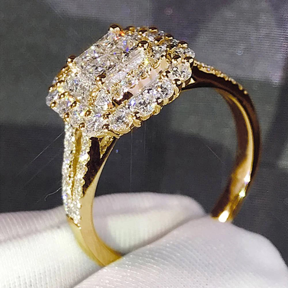 Royal Halo Bloom Ring