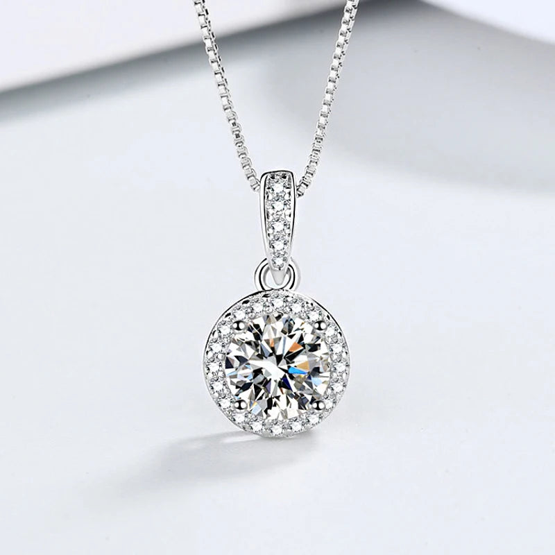 Radiant Solitaire Necklace