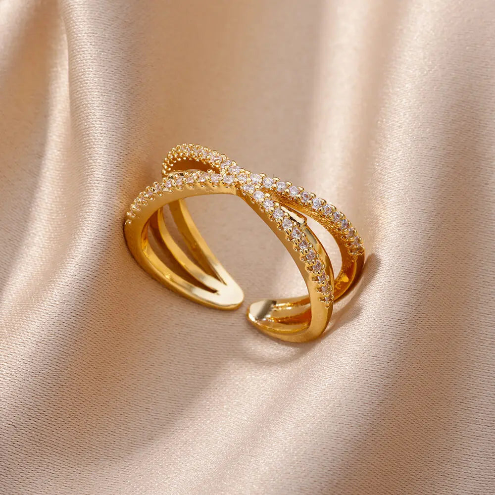 Golden Sun Aura Ring