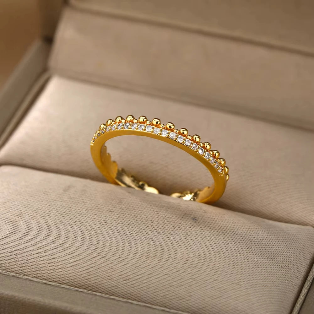 Golden Sun Aura Ring