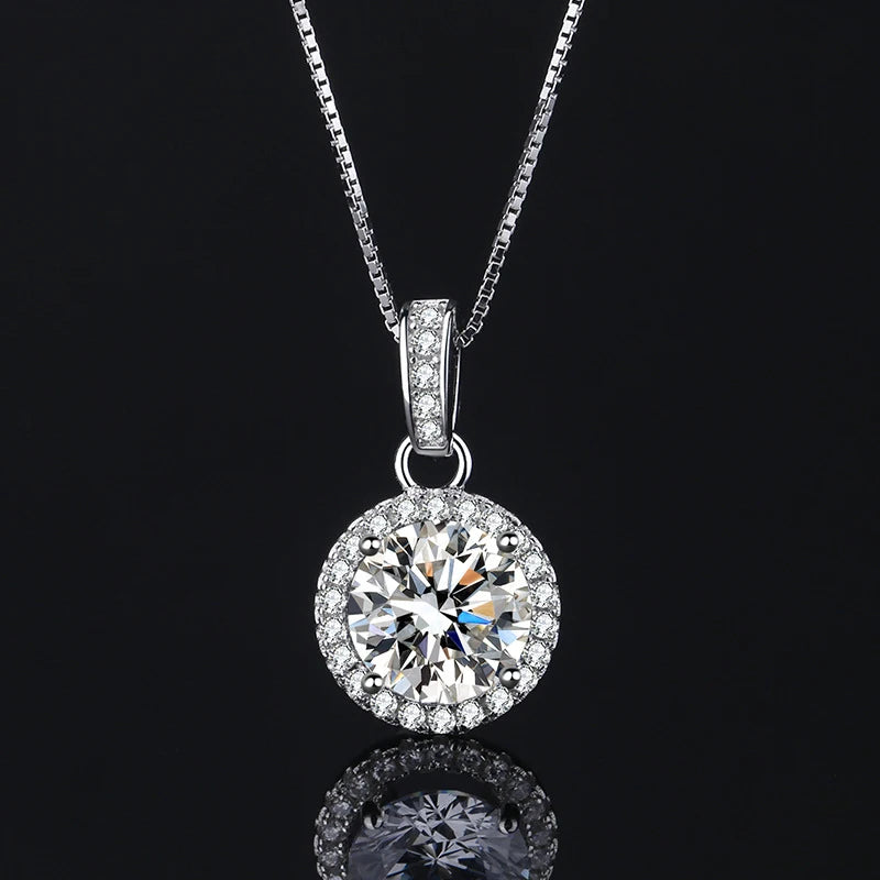 Radiant Solitaire Necklace